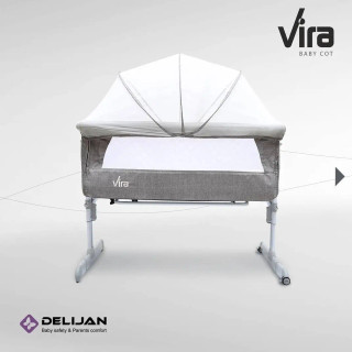 تخت ویرا دلیجان (با سایبان) (تخت کنار مادر)(vira delijan)